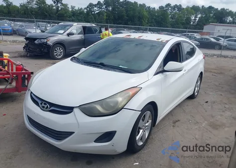 2013 Hyundai Elantra Gls z USA, uszkodzony, nr VIN 5NPDH4AE3DH372971